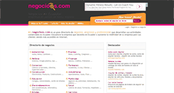 Desktop Screenshot of ec.negocioos.com