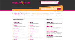 Desktop Screenshot of co.negocioos.com