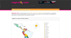 Desktop Screenshot of negocioos.com